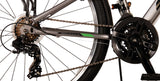 Volare Cross Kinderfahrrad - Jungen - 26 Zoll - Grau - 18 Gänge - Zweihandbremsen
