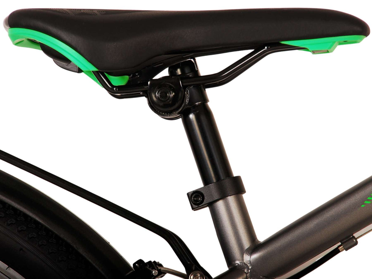 Volare Cross Kinderfahrrad - Jungen - 26 Zoll - Grau - 18 Gänge - Zweihandbremsen