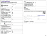 Produktdatenblatt