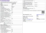 Produktdatenblatt