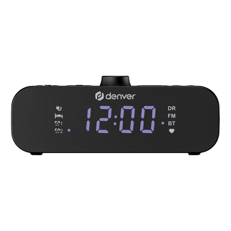Frontalansicht des Denver CRD-515 Radioweckers