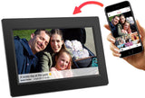 Denver PFF-710Black Frameo 7 Zoll Digitaler Bilderrahmen Schwarz WiFi microSD 8GB Flash EEK: B