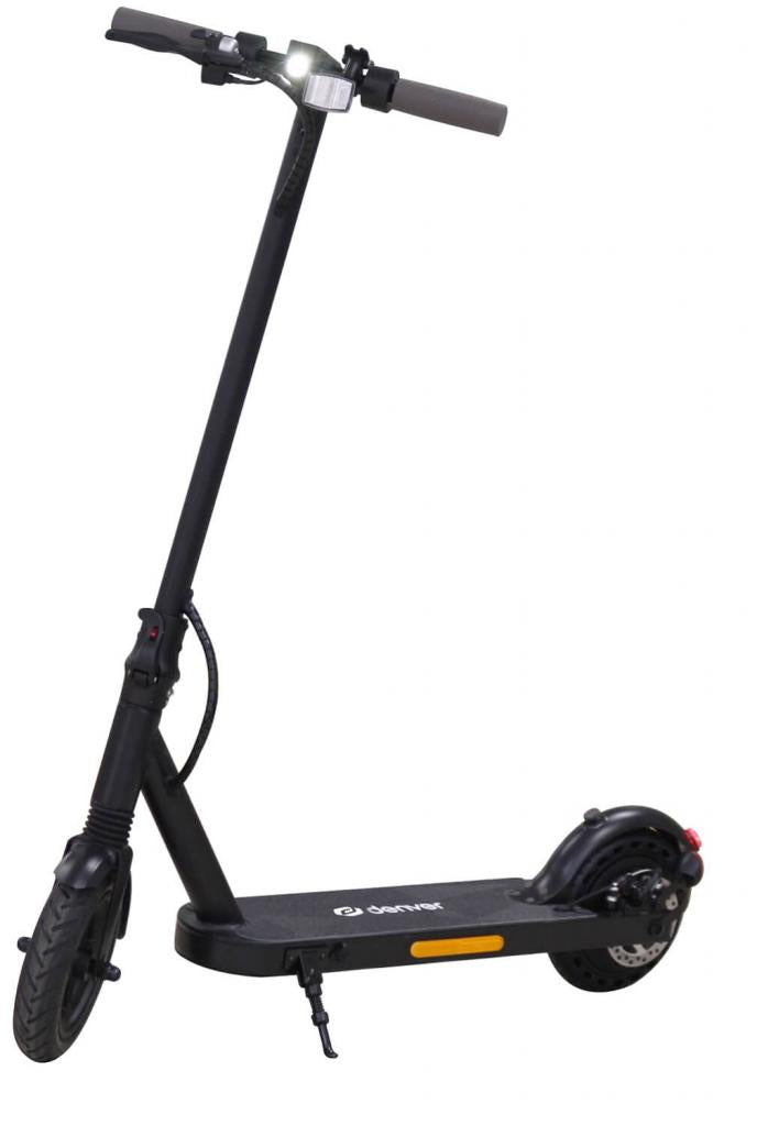 B-WARE - Denver SEL-10510 Black Elektoroller Scooter 20km/h bis zu 120kg belastbar & 30km Reichweite LED