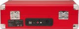 Denver VPL-120Red portabler Plattenspieler mit USB Digitalisierungsfunktion