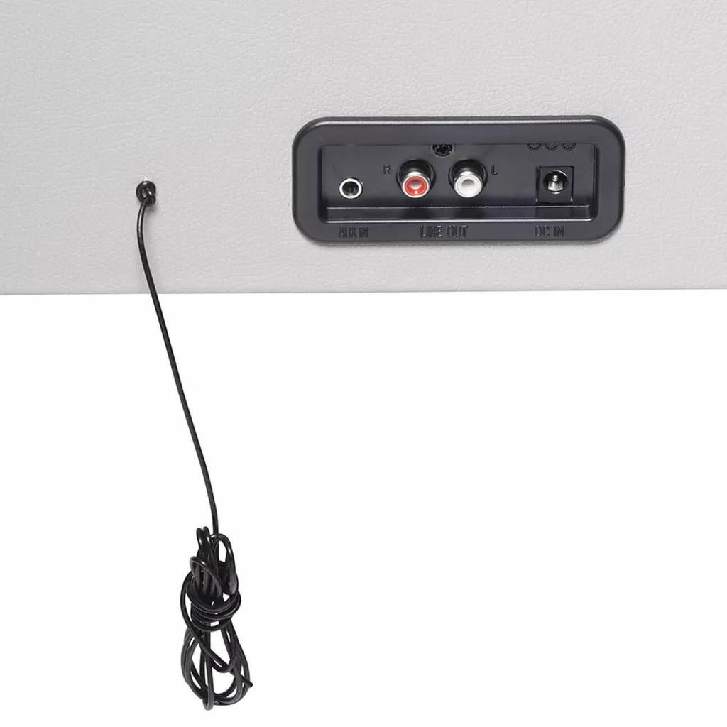 Denver VPL-150BT/VPR-250 freistehender Retro Schallplattenspieler mit Bluetooth MP3, USB, Smartphonesteuerung
