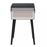 Denver VPL-150BT/VPR-250 freistehender Retro Schallplattenspieler mit Bluetooth MP3, USB, Smartphonesteuerung