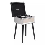 Denver VPL-150BT/VPR-250 freistehender Retro Schallplattenspieler mit Bluetooth MP3, USB, Smartphonesteuerung