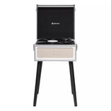 Denver VPL-150BT/VPR-250 freistehender Retro Schallplattenspieler mit Bluetooth MP3, USB, Smartphonesteuerung