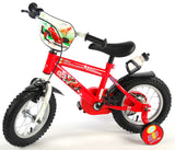 Disney Cars Kinderfahrrad - Jungen - 12 Zoll - Rot