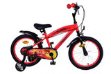 Volare Disney Cars 16 Zoll Kinderfahrrad Rot mit zwei Handbremsen - Sicherheit, Komfort und Spaß in einem!