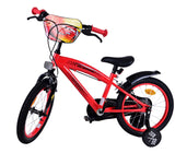 Volare Disney Cars 16 Zoll Kinderfahrrad Rot mit zwei Handbremsen - Sicherheit, Komfort und Spaß in einem!