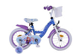Volare Disney Frozen 2 14-Zoll-Kinderfahrrad Blau/Lila - Sicherheit, Spaß und Stil in einem!