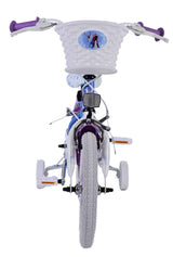 Volare Disney Frozen 2 14-Zoll-Kinderfahrrad Blau/Lila - Sicherheit, Spaß und Stil in einem!