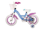 Volare Disney Frozen 2 12-Zoll-Kinderfahrrad Blau/Lila mit zwei Handbremsen - Sicherheit, Spaß und Stil in einem!