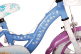 Volare Disney Frozen 2 12-Zoll-Kinderfahrrad Blau/Lila mit zwei Handbremsen - Sicherheit, Spaß und Stil in einem!
