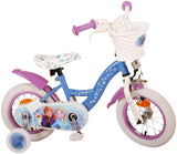 Volare Disney Frozen 2 Kinderfahrrad - Mädchen - 12 Zoll - Blau / Lila