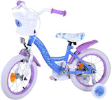 Volare Disney Frozen 2 Kinderfahrrad - Mädchen - 14 inch - Blau / Lila