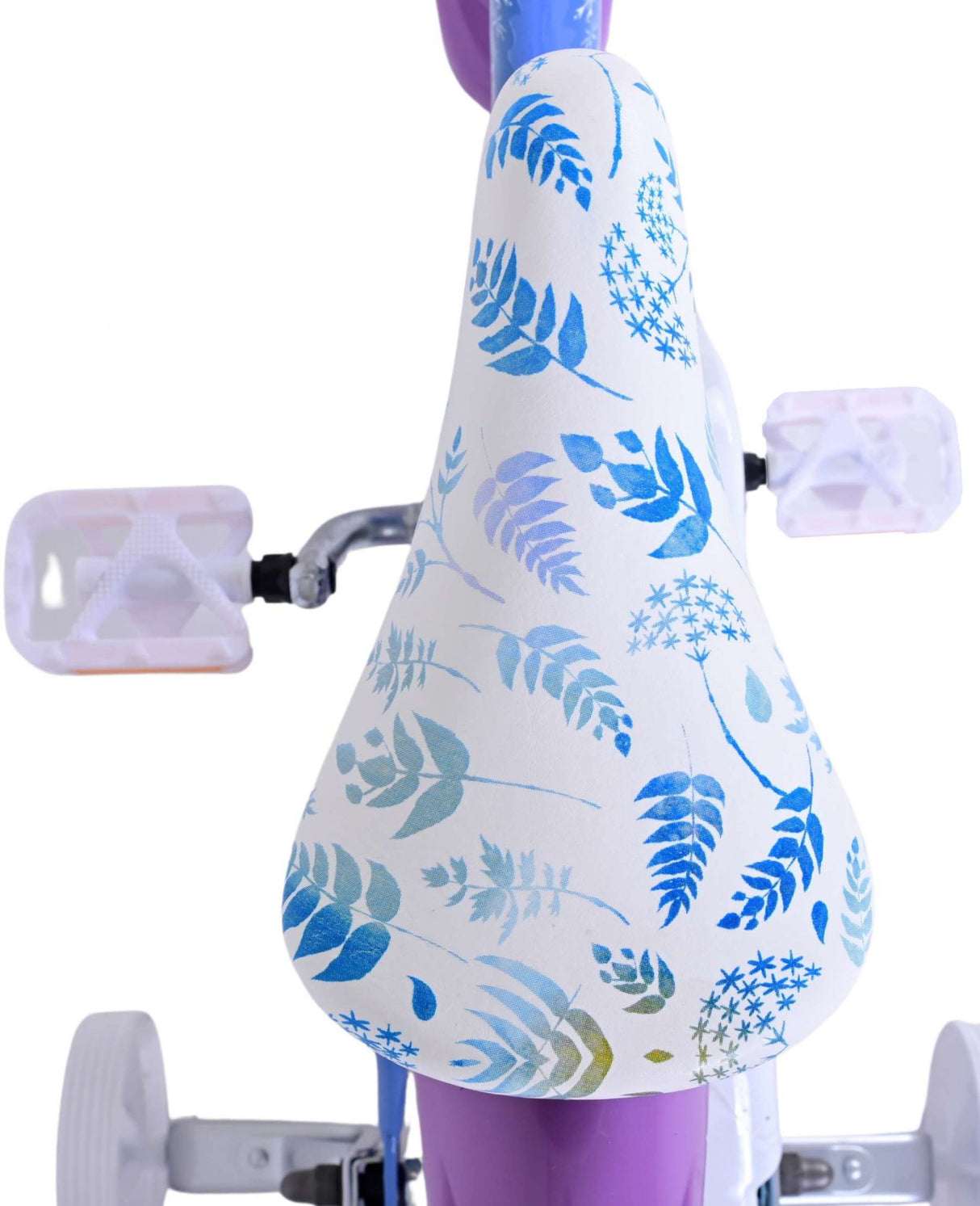 Volare Disney Frozen 2 Kinderfahrrad - Mädchen - 14 inch - Blau / Lila