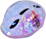 Disney Frozen Fahrradhelm Blau - Kopfumfang 52-56 cm, leichtgewichtig und TÜV/GS geprüft