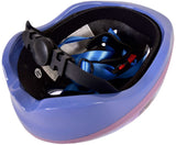 Disney Frozen Fahrradhelm Blau - Kopfumfang 52-56 cm, leichtgewichtig und TÜV/GS geprüft