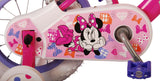 Volare Disney Minnie Cutest Ever Kinderfahrrad - 12 Zoll - Pink - 2 Handbremsen, abnehmbare Stützräder, offiziell lizenziertes Produkt