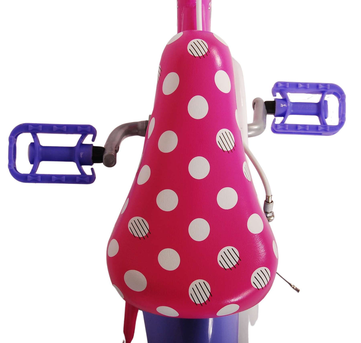 Volare Disney Minnie Cutest Ever Kinderfahrrad - 12 Zoll - Pink - 2 Handbremsen, abnehmbare Stützräder, offiziell lizenziertes Produkt