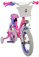 Volare Disney Minnie Cutest Ever! 14 Zoll Mädchenfahrrad in Rosa für Kinder