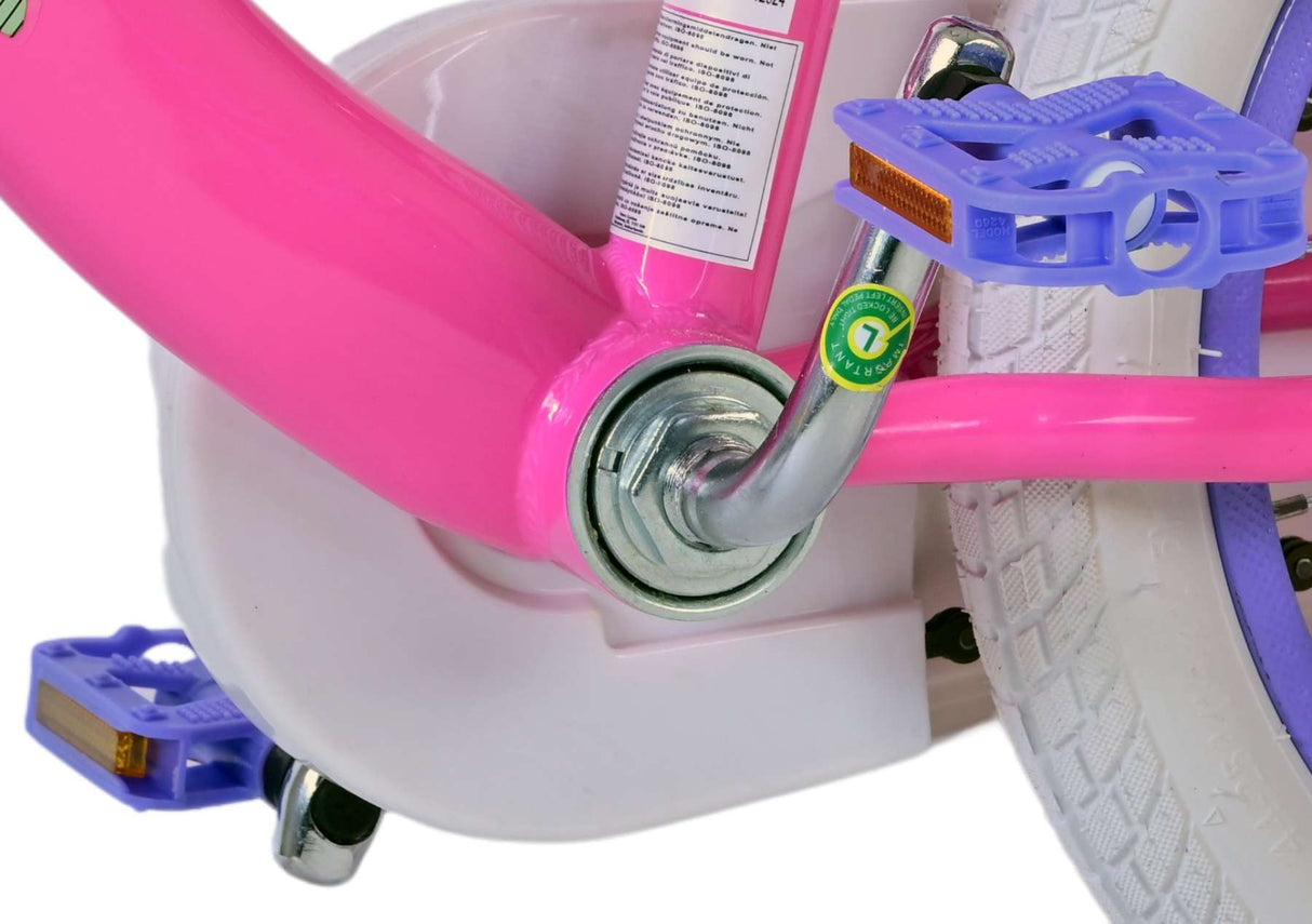 Volare Disney Minnie Cutest Ever! 14 Zoll Mädchenfahrrad in Rosa für Kinder