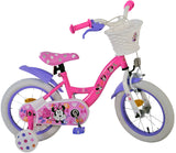 Volare Disney Minnie Cutest Ever! 14 Zoll Mädchenfahrrad in Rosa für Kinder