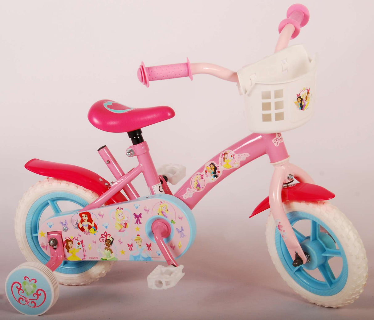 Kinderfahrrad mit abnehmbaren Seitenrädern