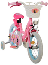 Volare Disney Princess Kinderfahrrad für Mädchen - 14 Zoll in Rosa für Kinder von 3,5 bis 5 Jahren