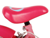 Volare Disney Princess 14 Zoll Kinderfahrrad Pink mit zwei Handbremsen - Sicherheit, Komfort und Spaß in einem!