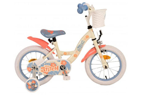 Disney Stitch 14-Zoll-Kinderfahrrad mit Handbremse und RÃ¼cktrittbremse