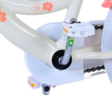 Volare Disney Stitch Kinderfahrrad für Mädchen - 16 Zoll in Creme Koralle Blau mit Zweihandbremsen