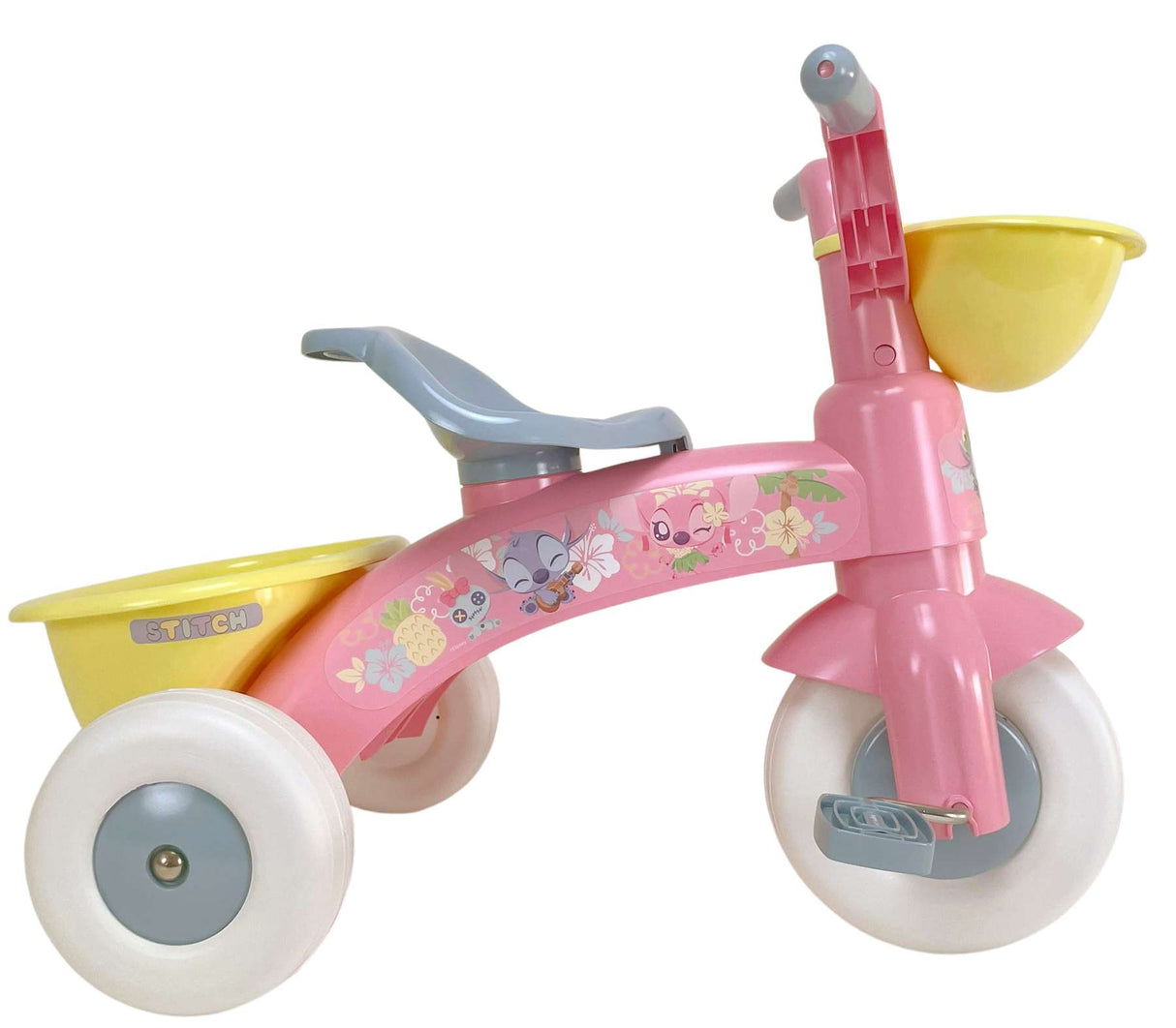 Volare Dreirad Disney Stitch für Mädchen in fröhlichem Rosa für kleine Abenteurer