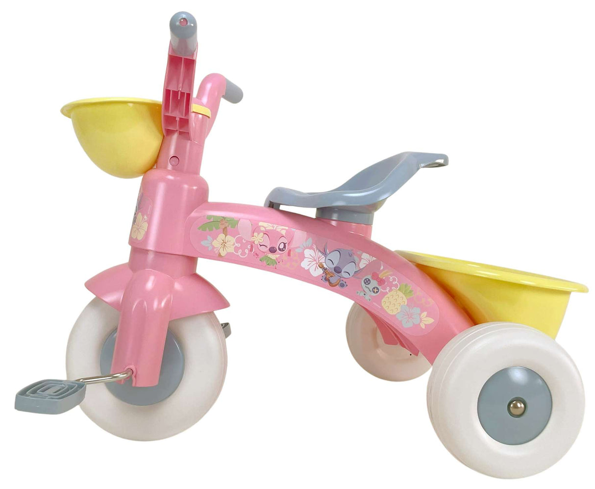 Volare Dreirad Disney Stitch für Mädchen in fröhlichem Rosa für kleine Abenteurer