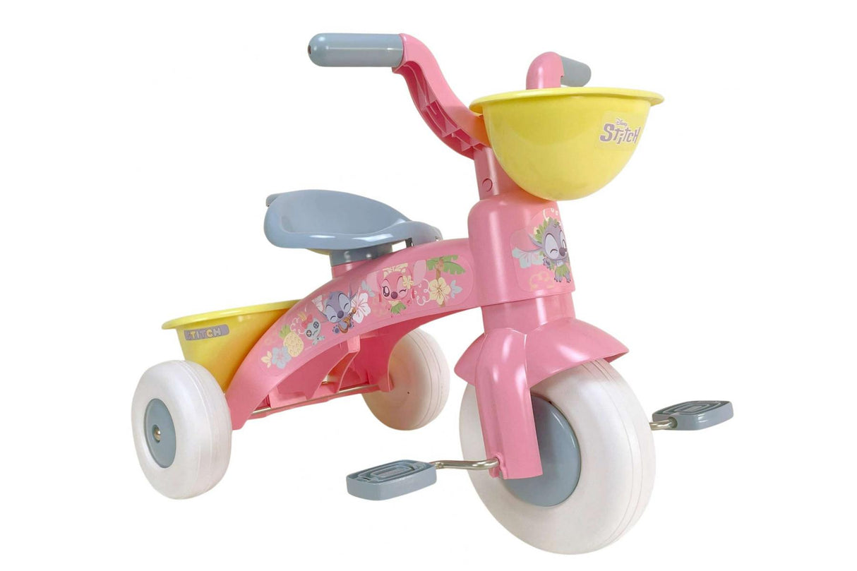 Volare Dreirad Disney Stitch für Mädchen in fröhlichem Rosa für kleine Abenteurer