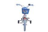 Volare Disney Stitch Kinderfahrrad für Mädchen - 14 Zoll in Creme Koralle Blau mit zwei Handbremsen