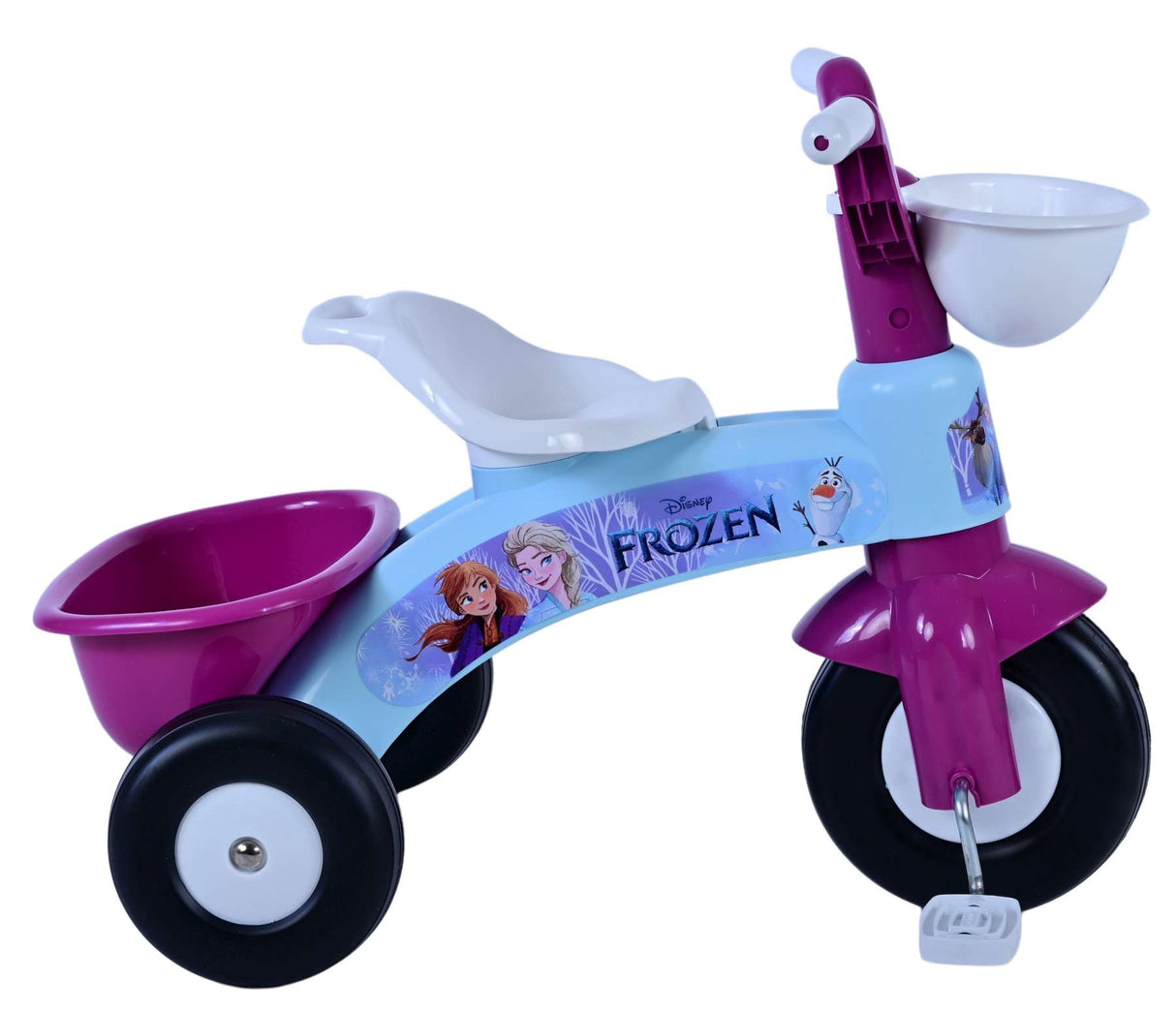 Volare Dreirad Disney Frozen für Mädchen in Blau - Ideal für Kinder von 1 bis 3 Jahren