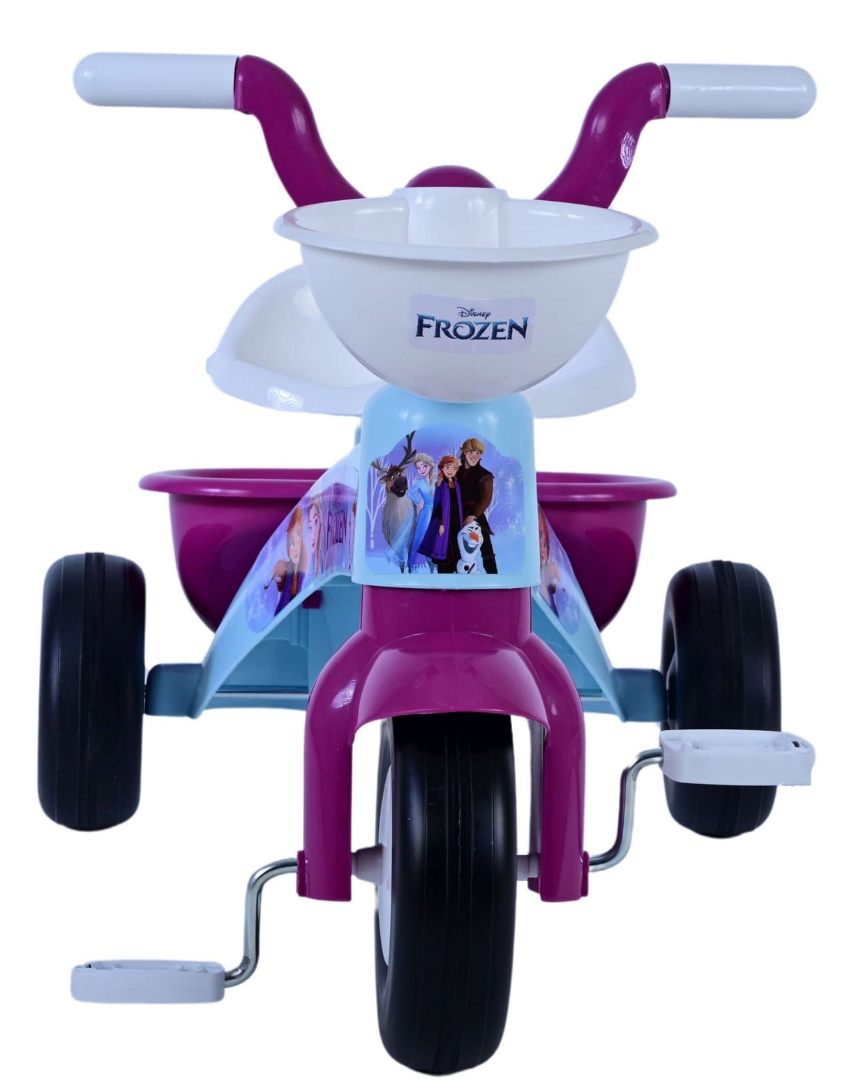 Volare Dreirad Disney Frozen für Mädchen in Blau - Ideal für Kinder von 1 bis 3 Jahren