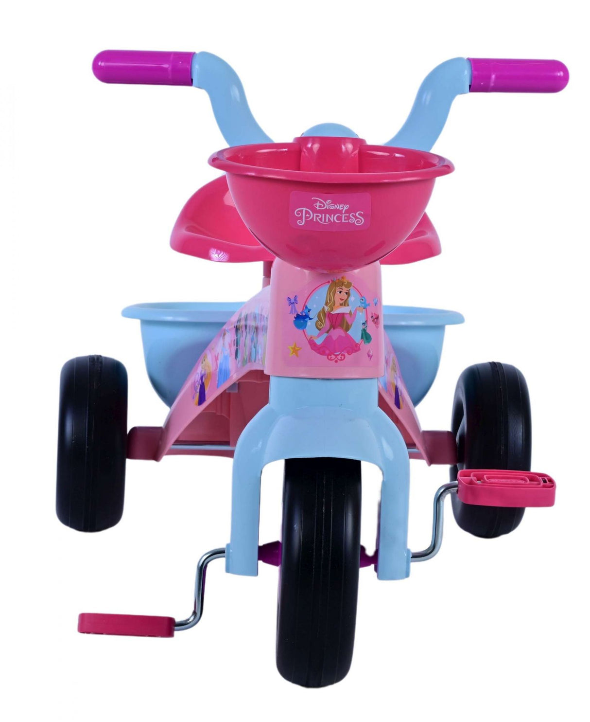 Volare Dreirad Disney Princess für Mädchen in Rosa - Ideal für Kinder von 1 bis 3 Jahren