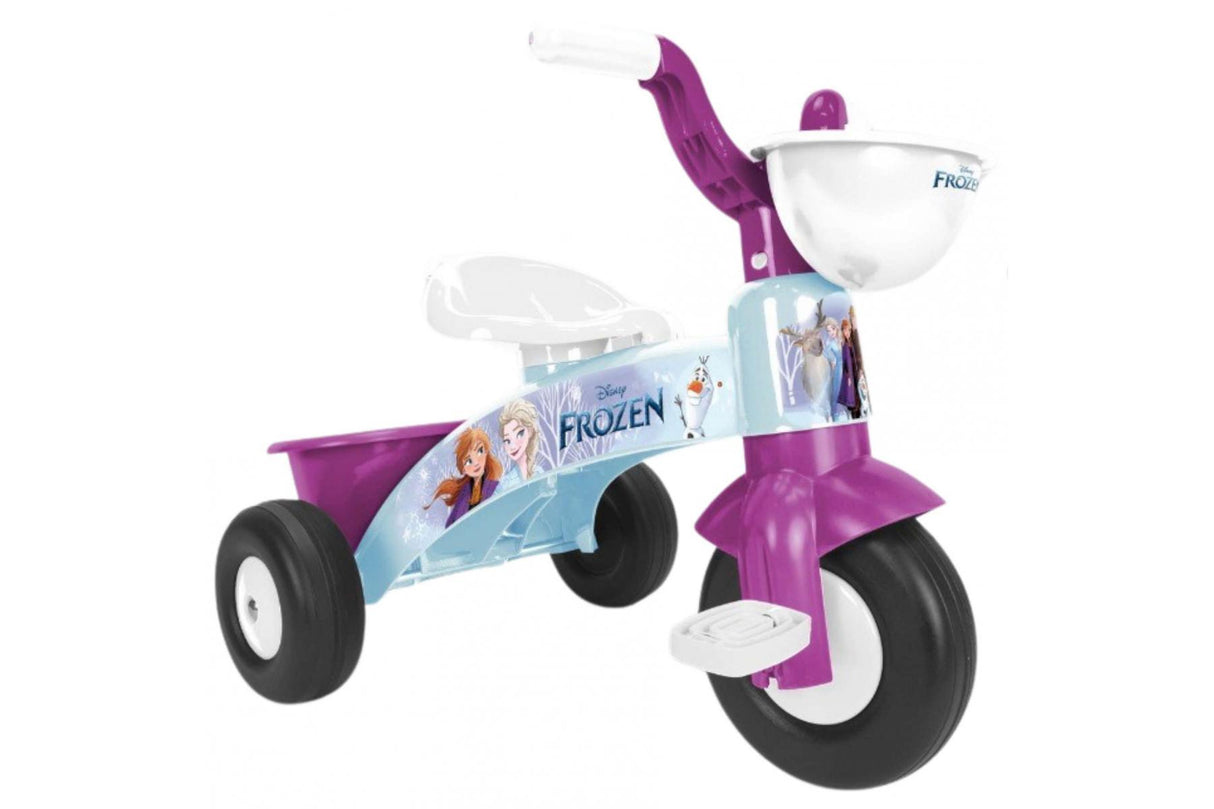 Volare Dreirad Disney Frozen für Mädchen in Blau - Ideal für Kinder von 1 bis 3 Jahren