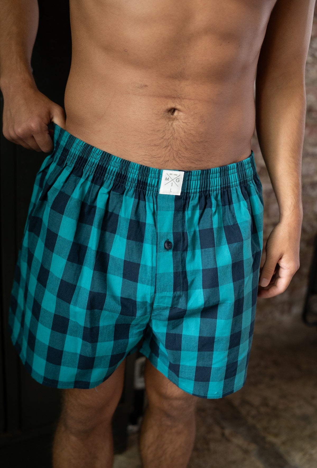 MG-1 Boxershorts MG-43-622-00 Größe M-XXL 5er Pack Herren Unterhosen Baumwolle