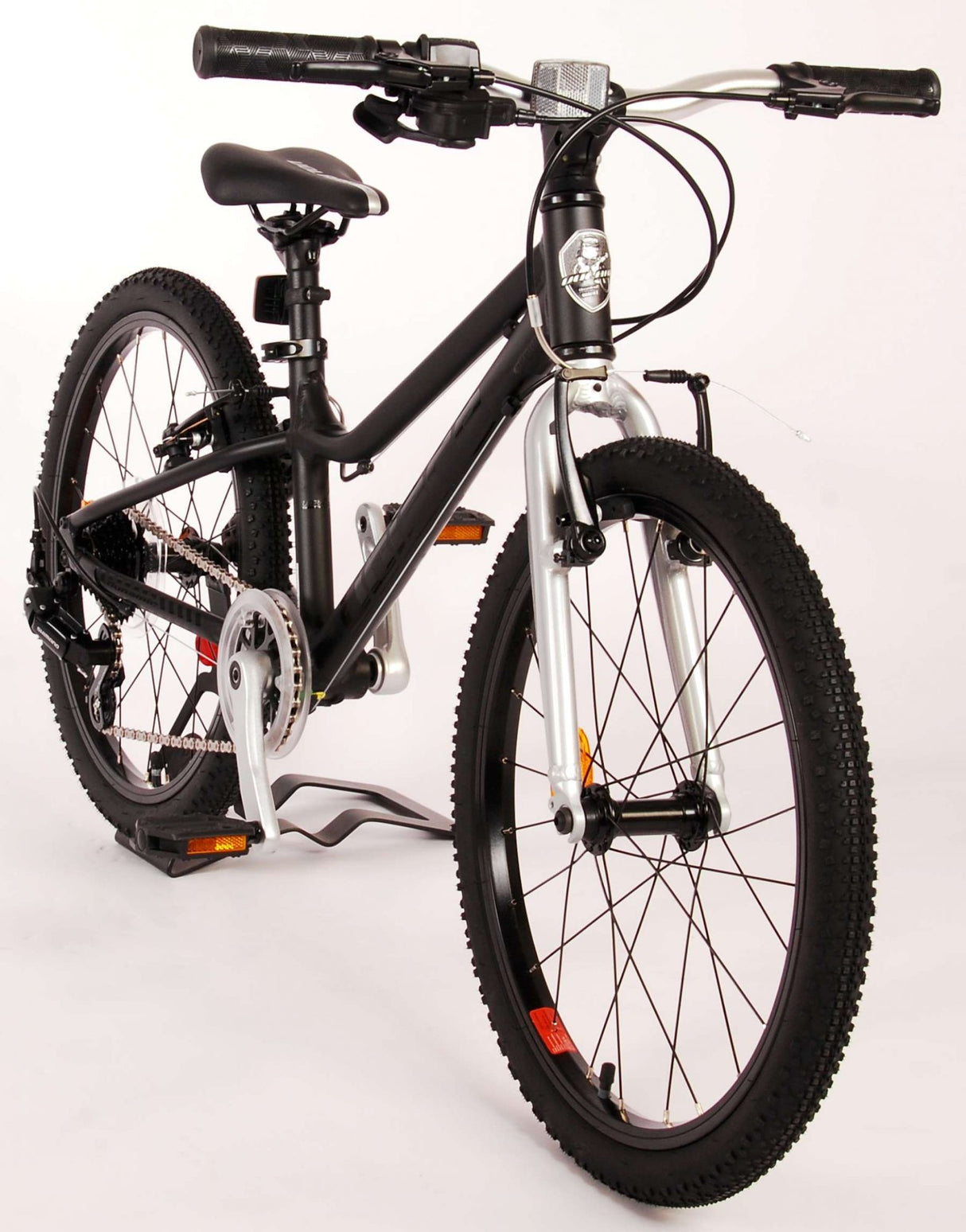 Volare Dynamic Kinderfahrrad - Jungen - 20 Zoll - Mattschwarz - 7 Gänge - Prime Collection