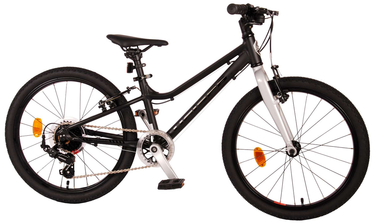 Volare Dynamic Kinderfahrrad - Jungen - 20 Zoll - Mattschwarz - 7 Gänge - Prime Collection