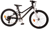 Volare Dynamic Kinderfahrrad - Jungen - 20 Zoll - Mattschwarz - 7 Gänge - Prime Collection
