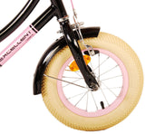 Volare Excellent Kinderfahrrad - Mädchen - 12 Zoll - Schwarz