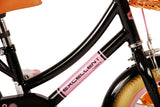 Volare Excellent Kinderfahrrad - Mädchen - 12 Zoll - Schwarz