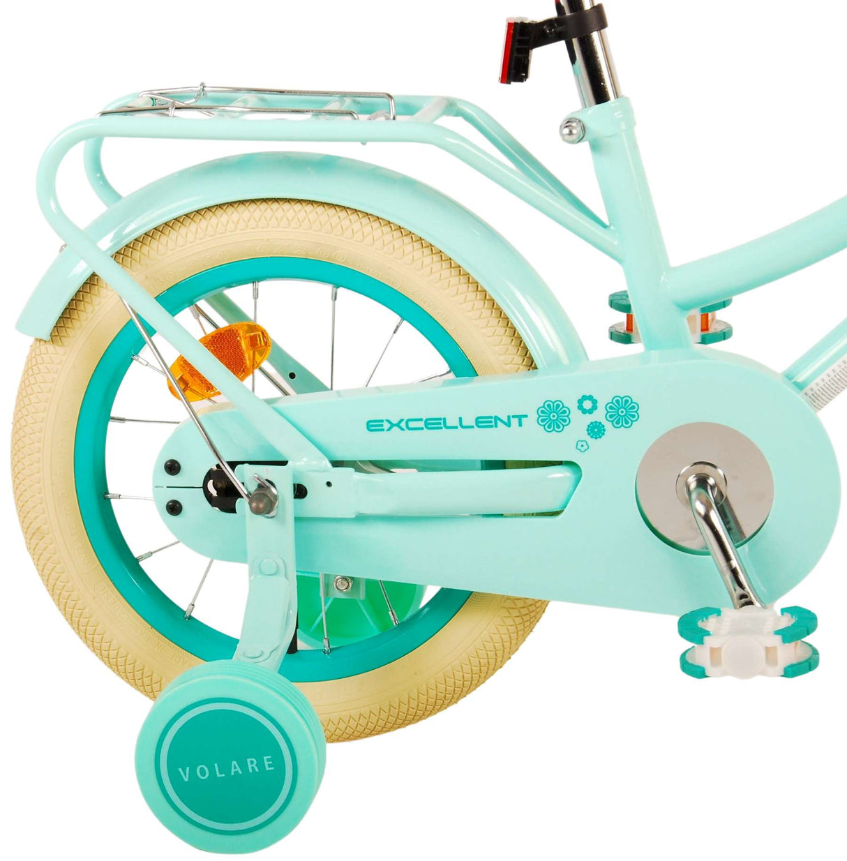 Volare Excellent Kinderfahrrad - Mädchen - 14 Zoll - Grün