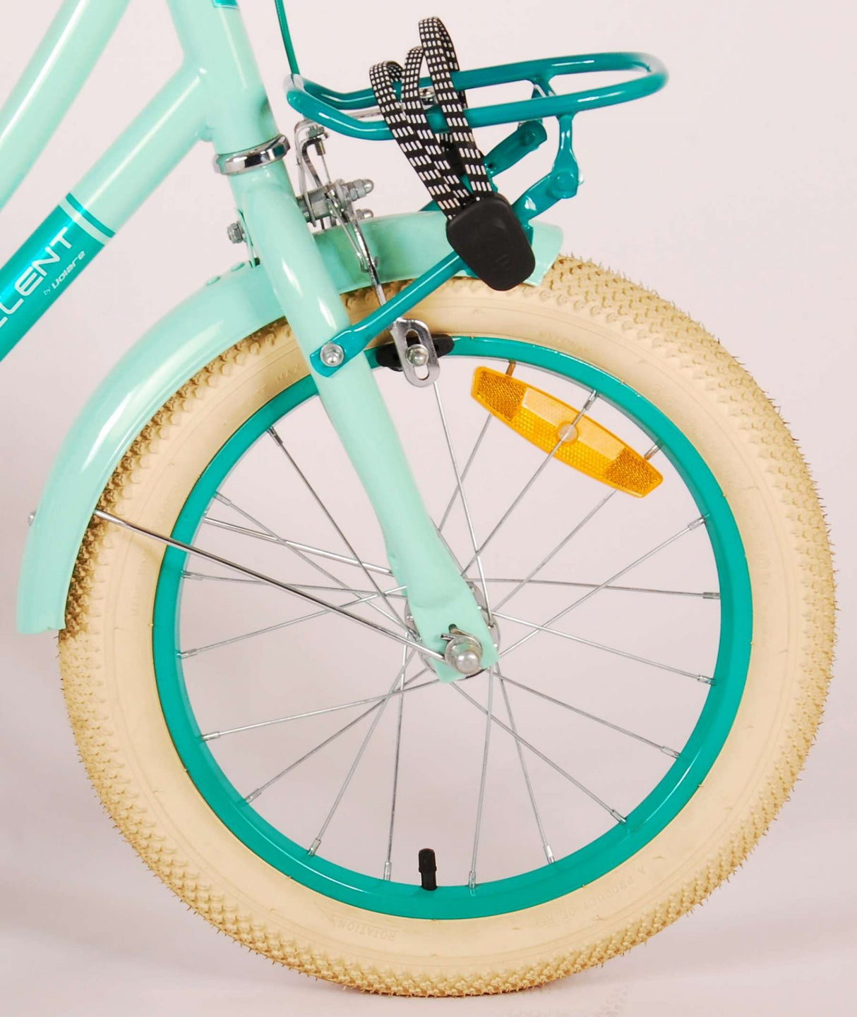 Volare Excellent Kinderfahrrad - Mädchen - 16 Zoll - Grün - 95% montiert